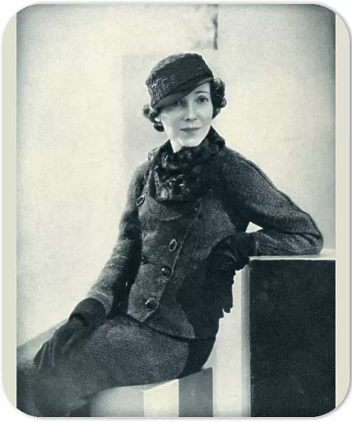 Lady Charles Cavendish (Adele Astaire) in Schiaparelli