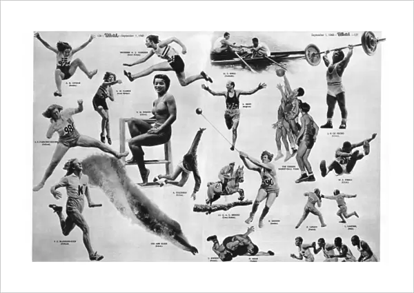 Expressions and Impressions, 1948 London Olympic Games