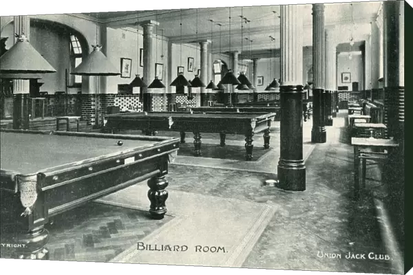 Billiard Room, Union Jack Club, Lambeth, London