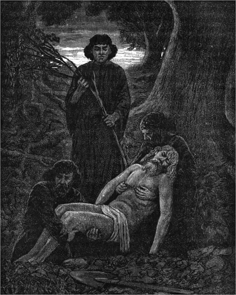 The burying of Hiram