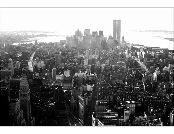 Birdseye view of New York
