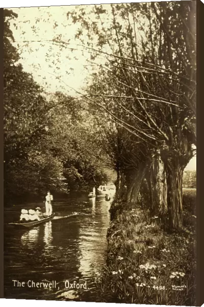 Punting on The Cherwell at Oxford