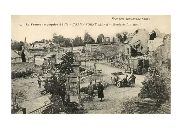 France - Terny-Sorny in 1917
