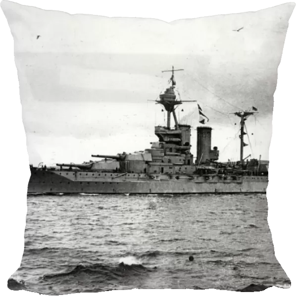 HMS Warspite, British battleship, WW1