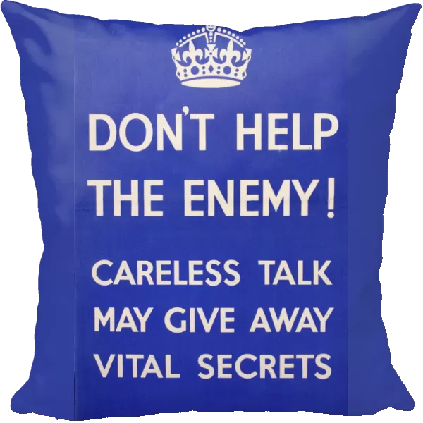 Poster: Don t Help The Enemy