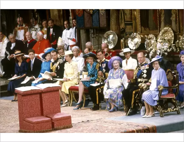 Royal Wedding 1986 - the royal family