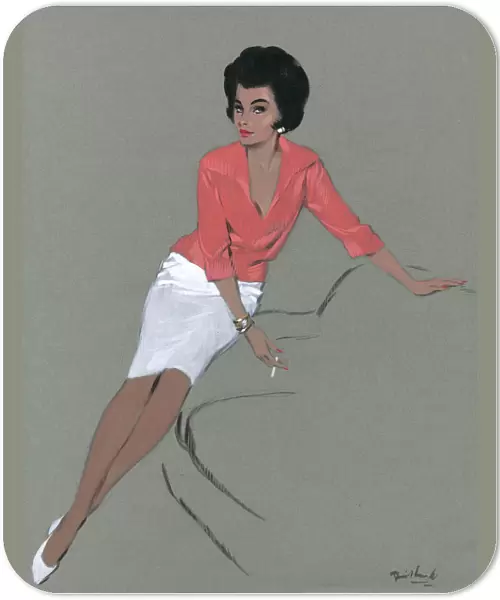 1960s woman by David Wright