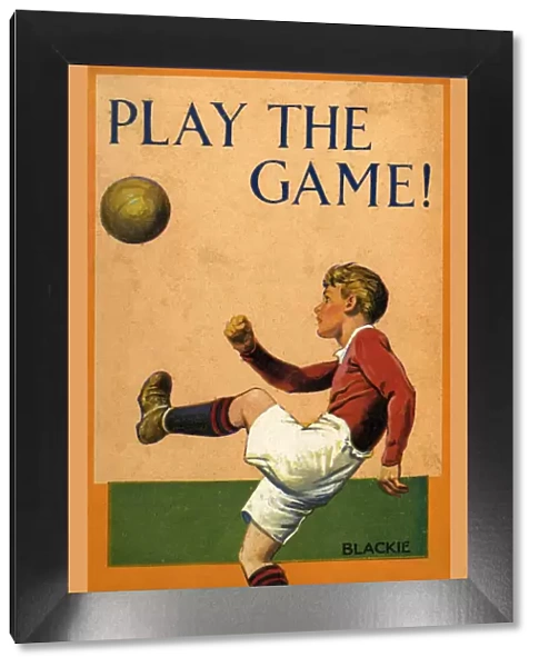 Play the Game Football book cover