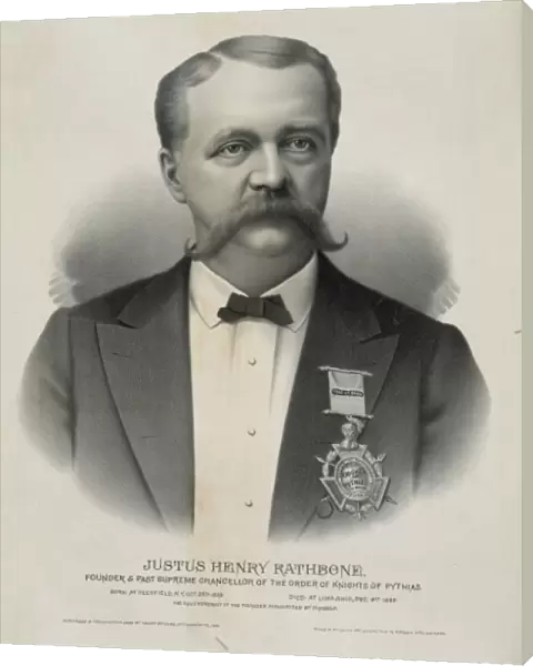 Justus Henry Rathbone, founder & past supreme chancellor of