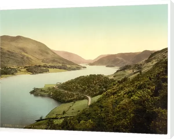 Helvellyn and Thirlmere, Lake District, England