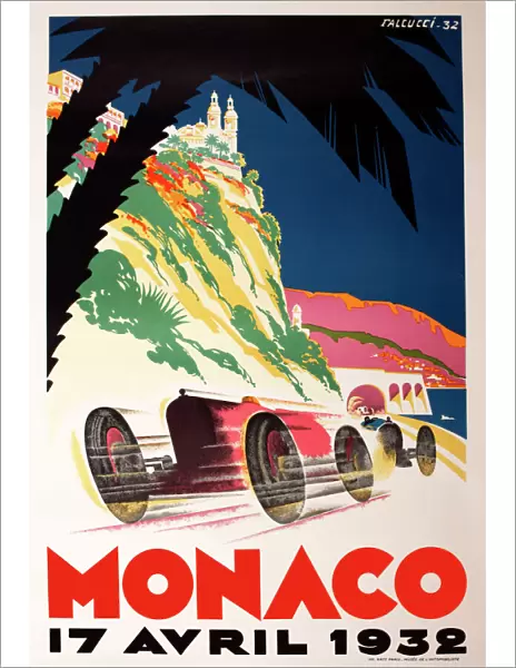 Monaco Grand Prix Poster - 1932