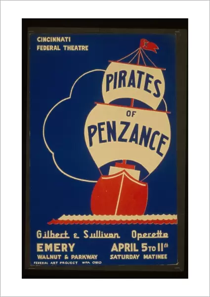 Cincinnati Federal Theatre presents Pirates of Penzance a Gi
