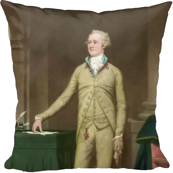 Alexander Hamilton, full-length portrait, standing, facing l