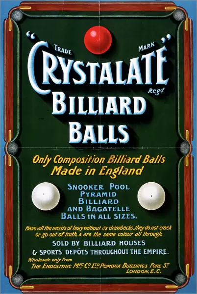 Crystalate Billiard Balls