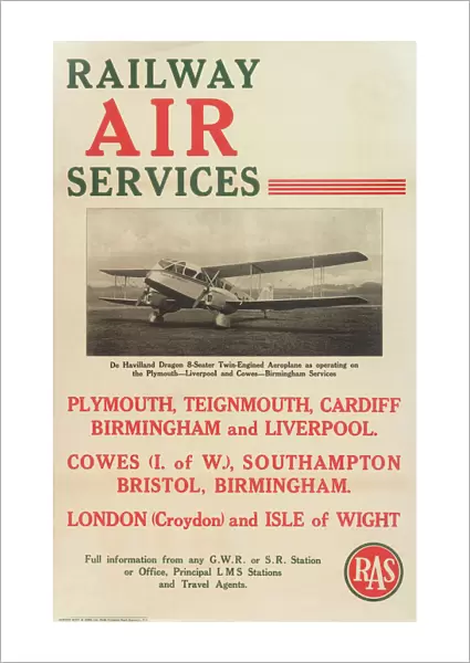 Railway Air Services Poster