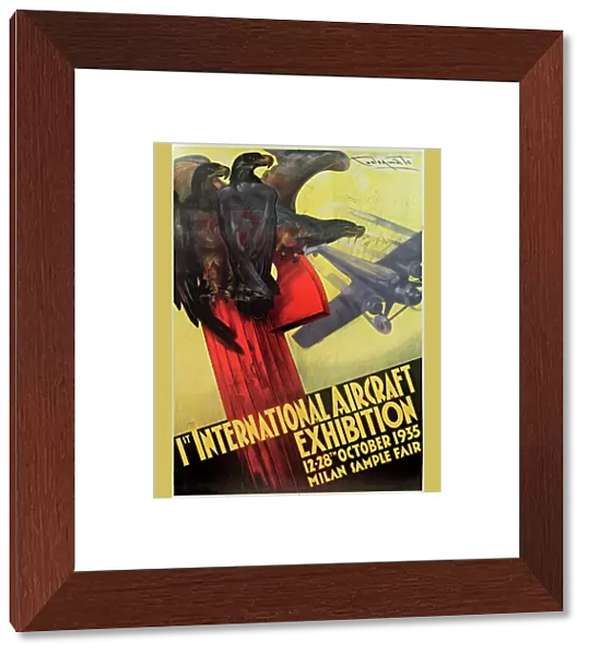 1st International Aircraft Exhibition Poster