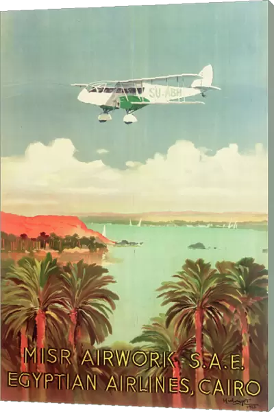 Egyptian Airlines Poster