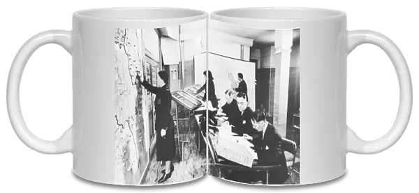 NFS London Region control room and officers, WW2
