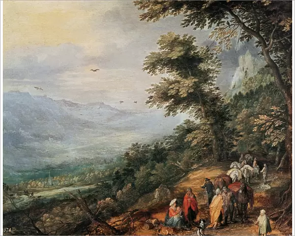 Gathering of Gypsies in the Wood