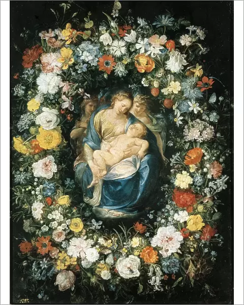 Garland with the Virgin