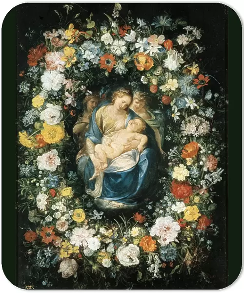 Garland with the Virgin