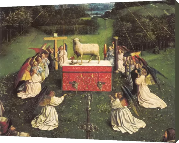 The Ghent Altarpiece or Adoration of the Mystic Lamb