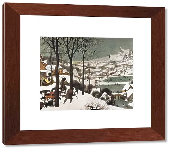 Breugel, Pieter, The Elder. Hunters in the Snow