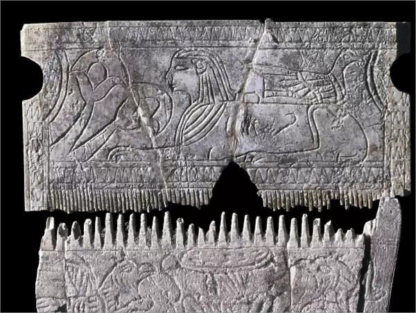 Phoenician comb. 4th c. BC. From: Junon necropolis