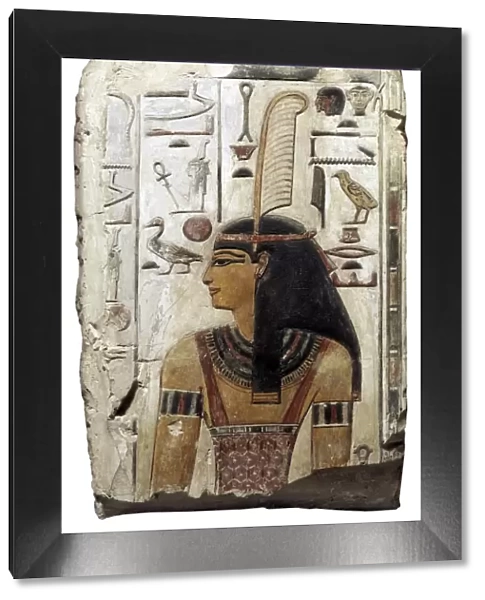 Goddess Maat. 1312 -1298 BC. Represented with