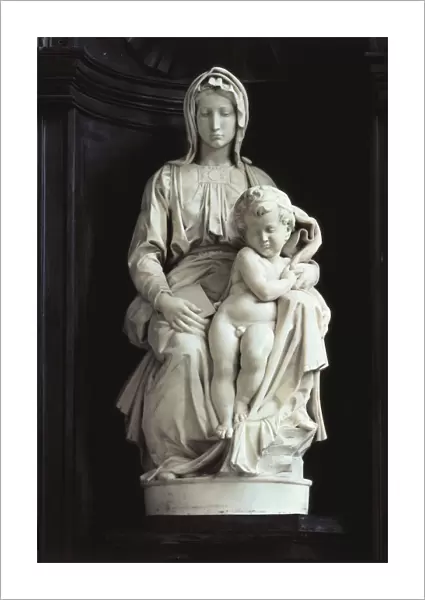 Michelangelo (1475-1564). Madonna of Bruges