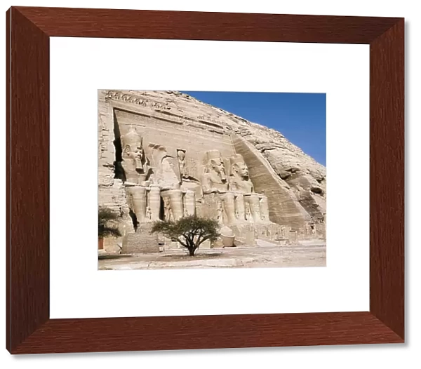Great Temple of Rameses II. EGYPT. ASWAN. Abu