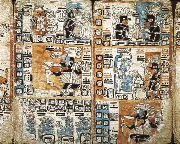Trocortesian or Madrid Codex. s. XIV. Detail