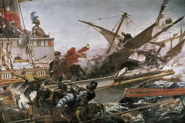 LUNA Y NOVICIO, Juan (1857-1899). Naval Battle