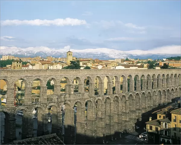 Aqueduct in Segovia. 1st c. SPAIN. CASTILE AND