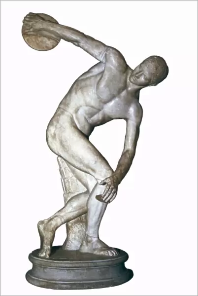 Discobolo Lancellotti. ca. 460 - 450 BC. Replica