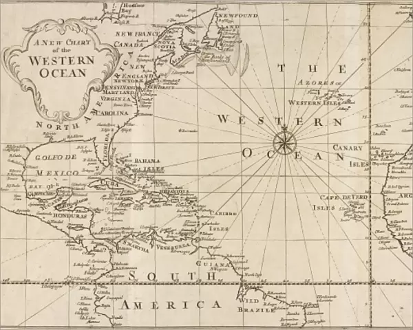 Map of Western Ocean