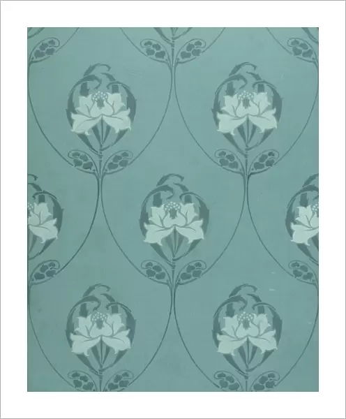 Design for Wallpaper in blue
