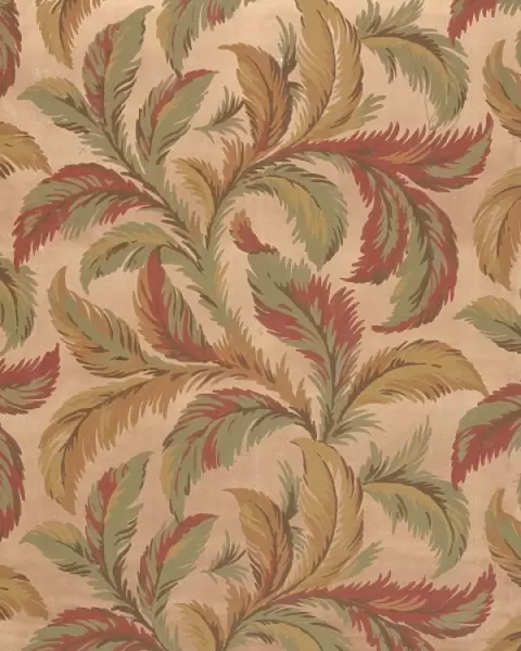 Design for Wallpaper with leaves