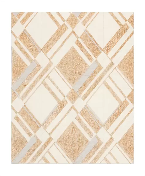 Design for Woven Textile in beige, grey and cream
