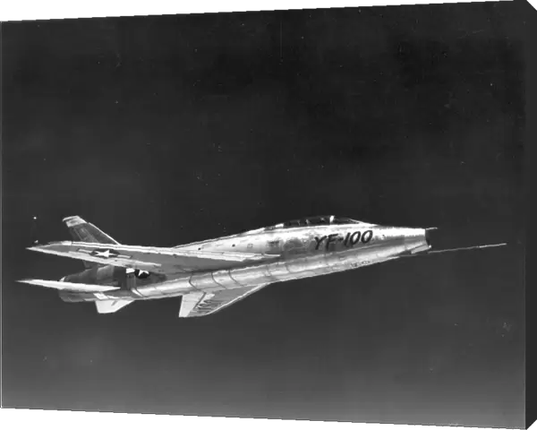 The first North American YF-100 Super Sabre prototype