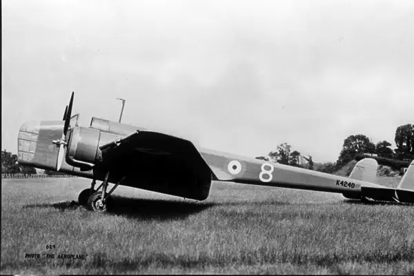 Handley Page Hampden first prototype K4240