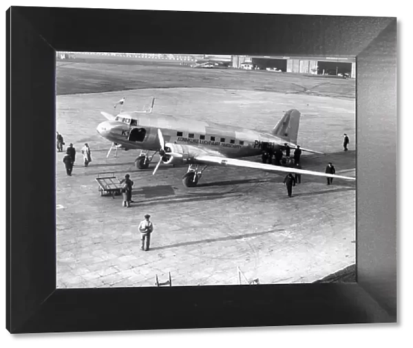 Douglas DC-3 PH-ALI Ibis of KLM at Croydon