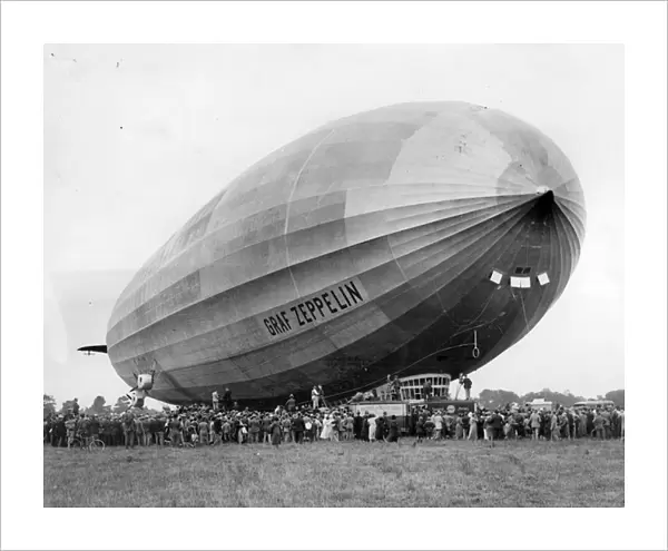 The Graf Zeppelin LZ 127 landed at Hanworth Aero Park