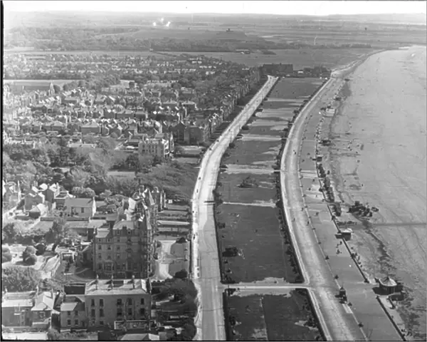 O E Simmonds aerial view of Weston-Super-Mare