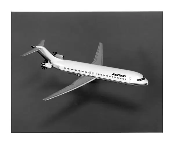 Model of the proposed Boeing 7J7