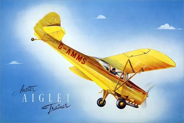 Cover of Auster Aiglet brochure