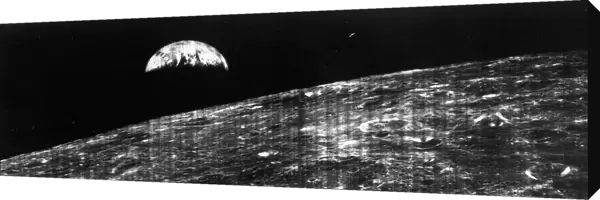 First View of Earth from Moon