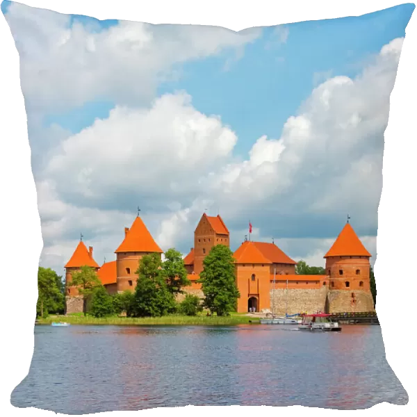 Trakai Island Castle on Lake Galve, Lithuania Date: 22-07-2019