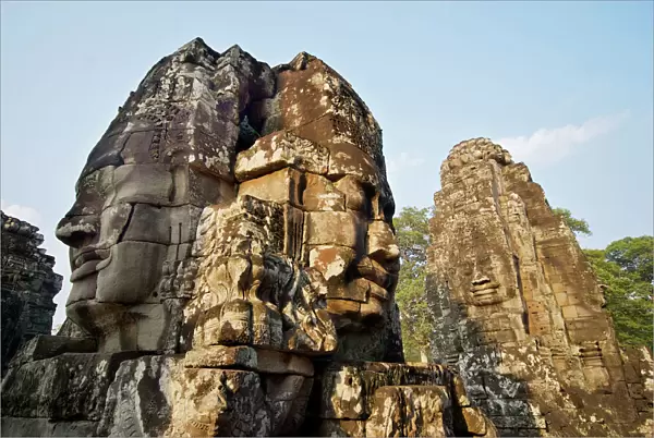 Angkor Bayon faces - Cambodia