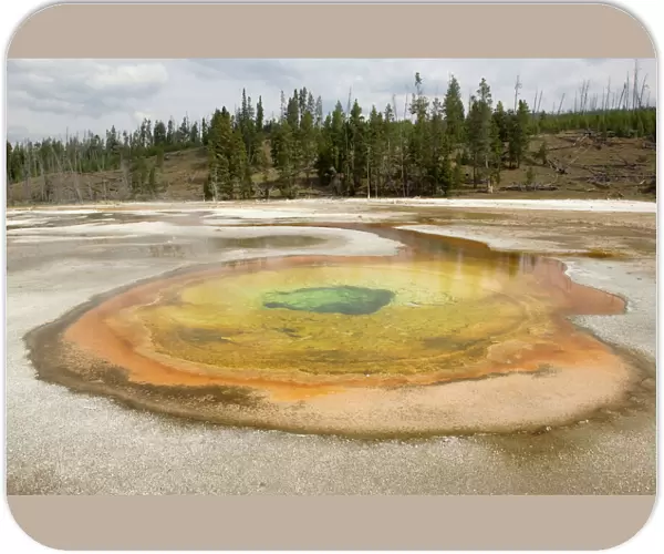 Thermal Pool - Old Faithful area - Yellowstone NP - USA
